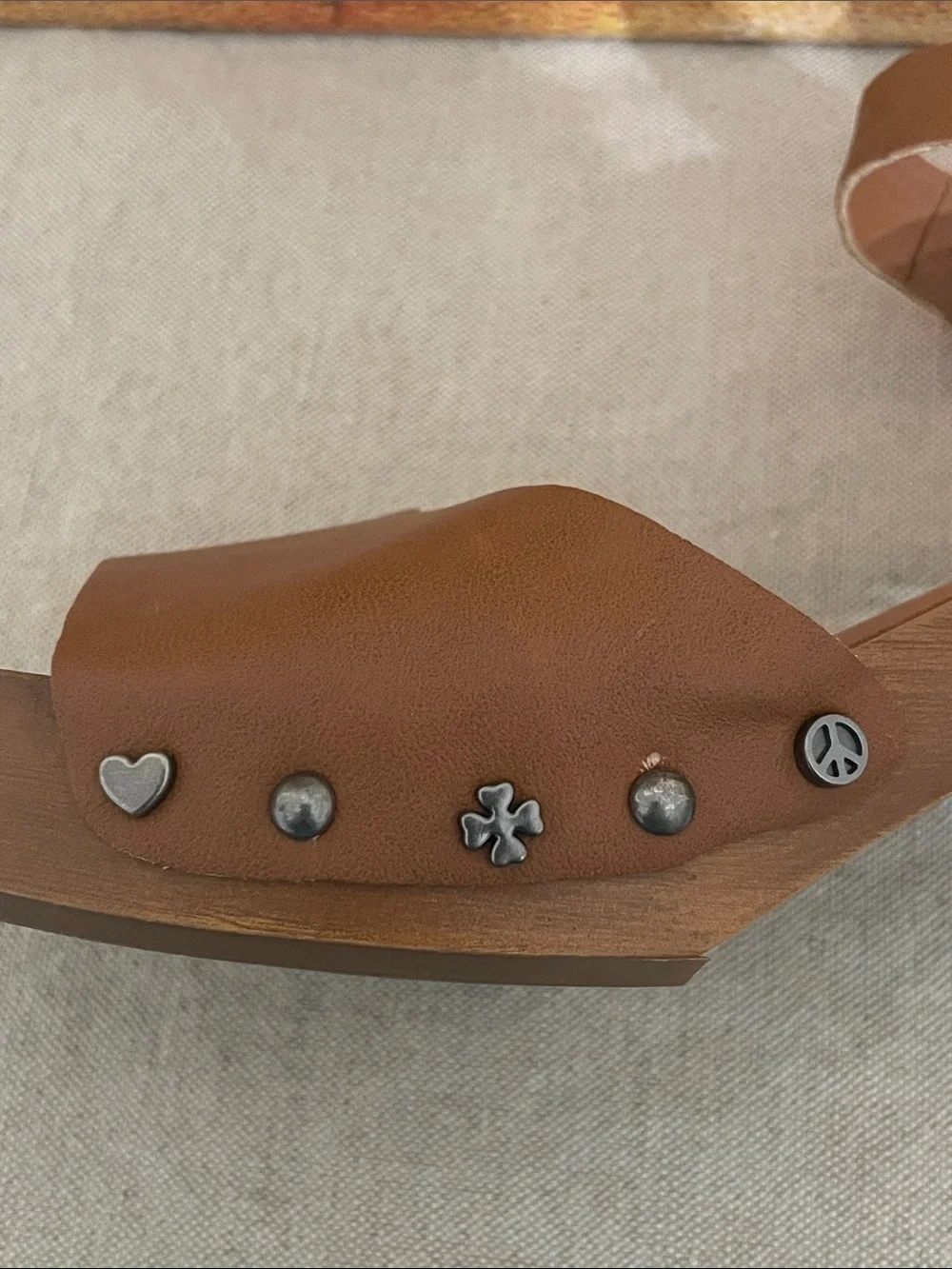 Lucky Brand chunky platform